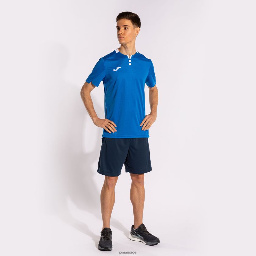 nei Joma skjorte kortermet gull iv kongeblå hvit FBD0T01203 menn