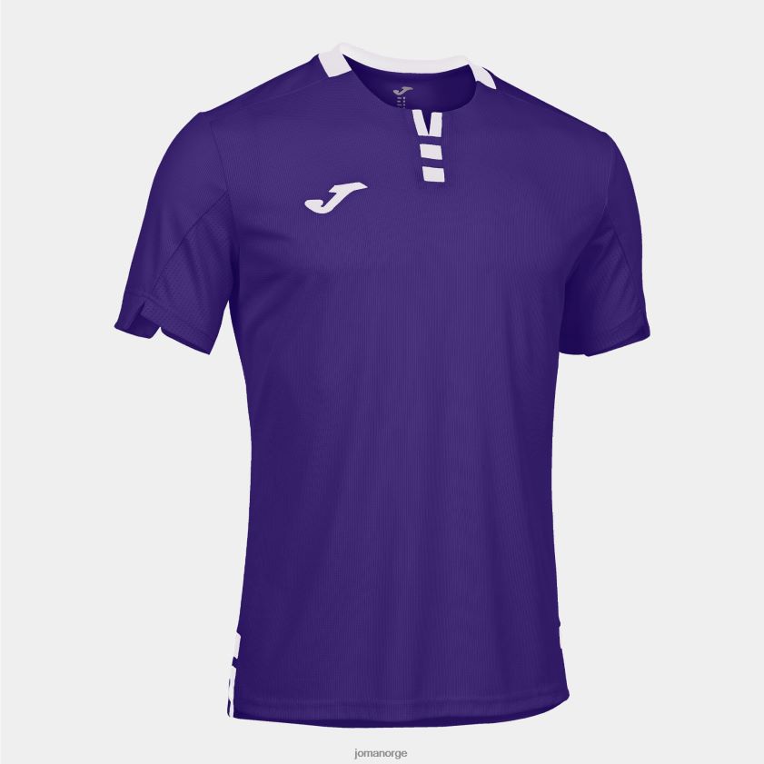 nei Joma skjorte kortermet gull iv lilla hvit FBD0T01046 menn