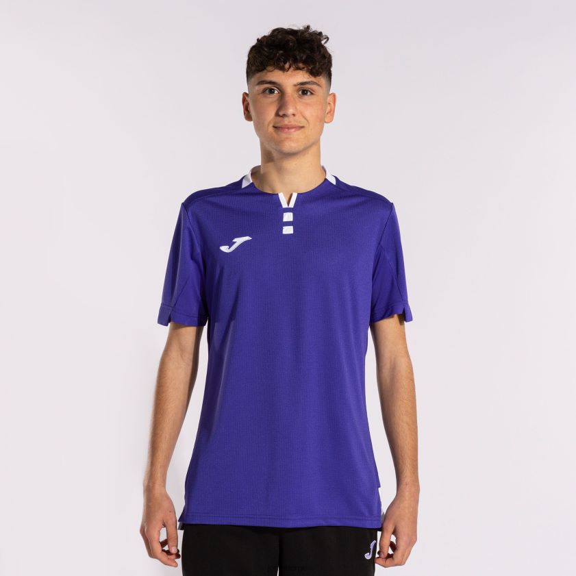 nei Joma skjorte kortermet gull iv lilla hvit FBD0T01046 menn