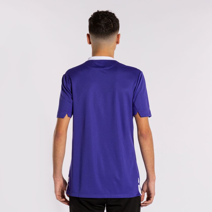 nei Joma skjorte kortermet gull iv lilla hvit FBD0T01046 menn