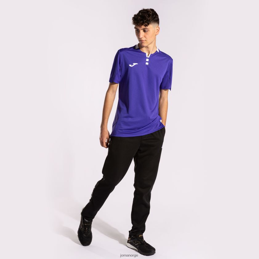 nei Joma skjorte kortermet gull iv lilla hvit FBD0T01046 menn