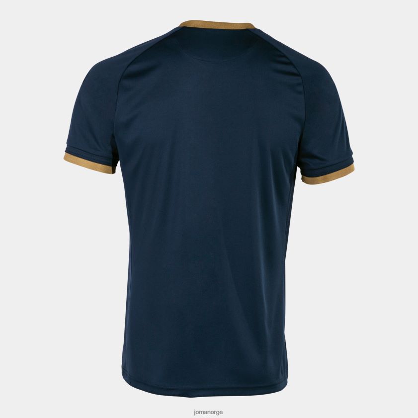 nei Joma skjorte kortermet gull v marineblå FBD0T0871 menn