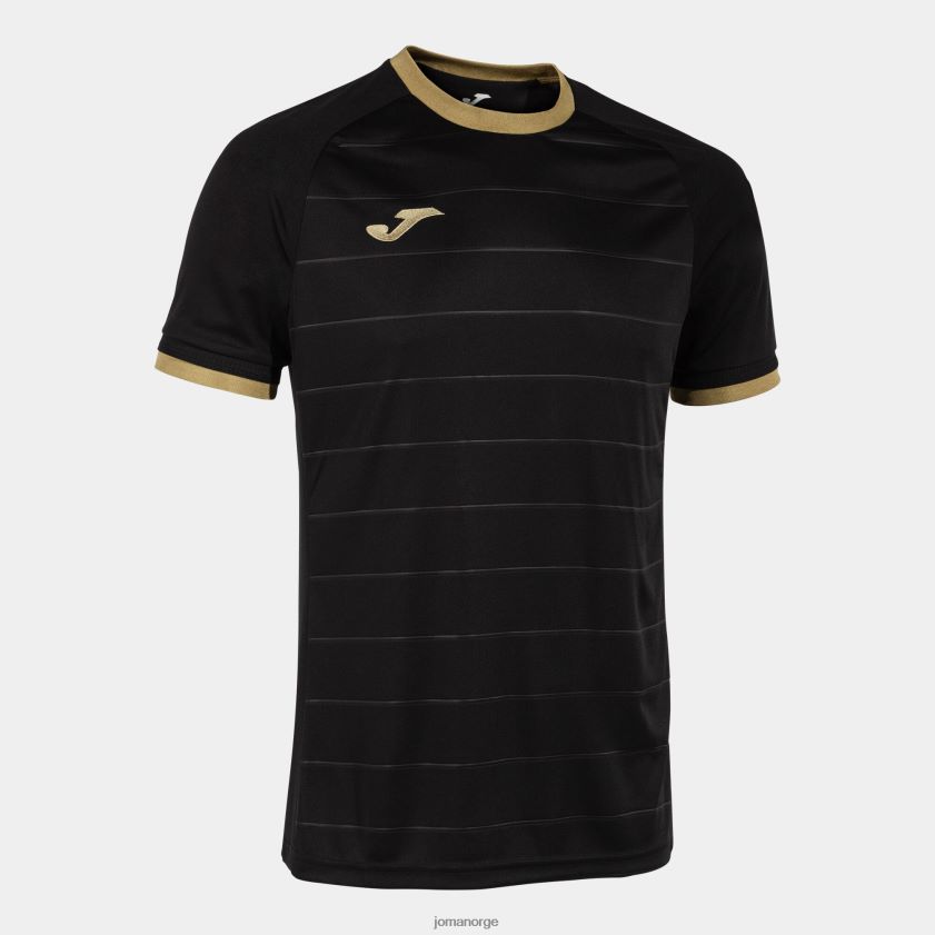 nei Joma skjorte kortermet gull v svart FBD0T01135 menn