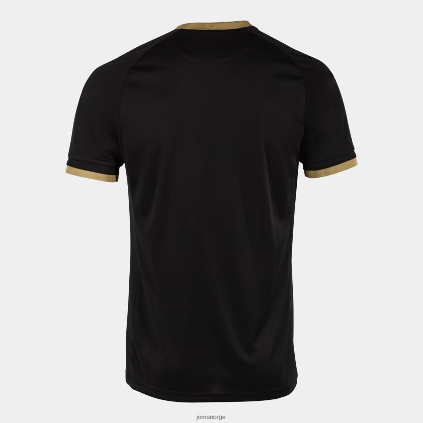 nei Joma skjorte kortermet gull v svart FBD0T01135 menn