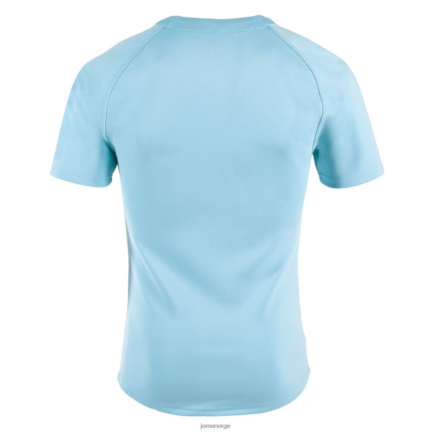 nei Joma skjorte kortermet haka himmelblå hvit FBD0T01400 menn
