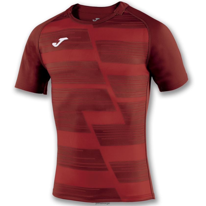 nei Joma skjorte kortermet haka rød FBD0T0923 menn