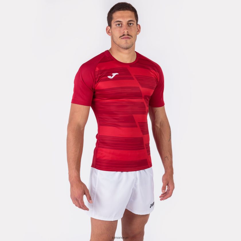 nei Joma skjorte kortermet haka rød FBD0T0923 menn