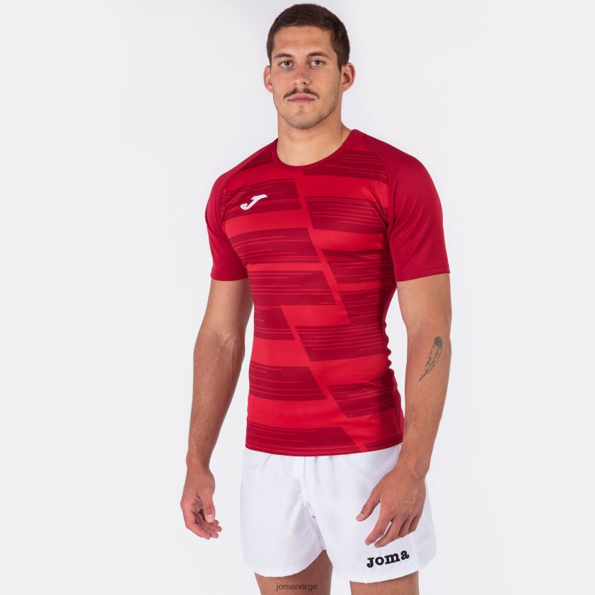 nei Joma skjorte kortermet haka rød FBD0T0923 menn