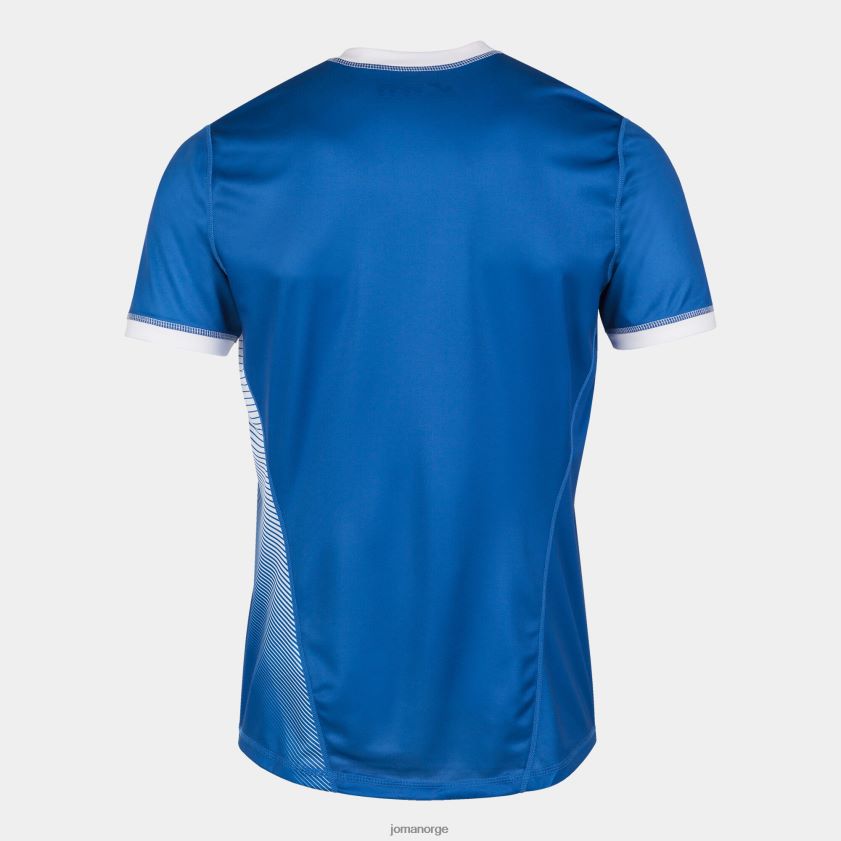 nei Joma skjorte kortermet hispa ii kongeblå hvit FBD0T03396 menn
