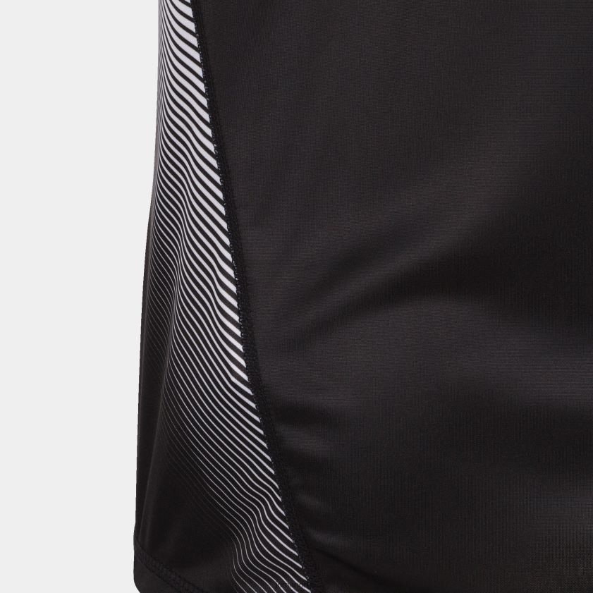 nei Joma skjorte kortermet hispa ii svart hvit FBD0T02944 menn