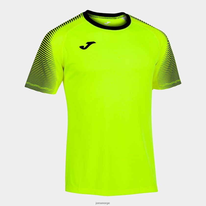 nei Joma skjorte kortermet hispa iii fluorescerende gul FBD0T03104 menn