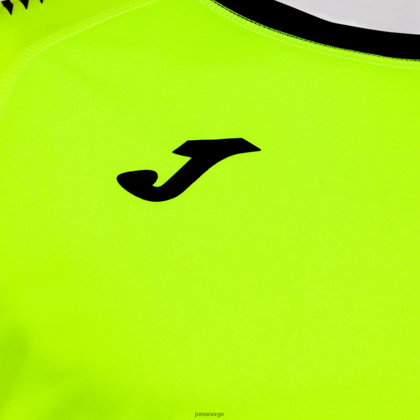 nei Joma skjorte kortermet hispa iii fluorescerende gul FBD0T03104 menn
