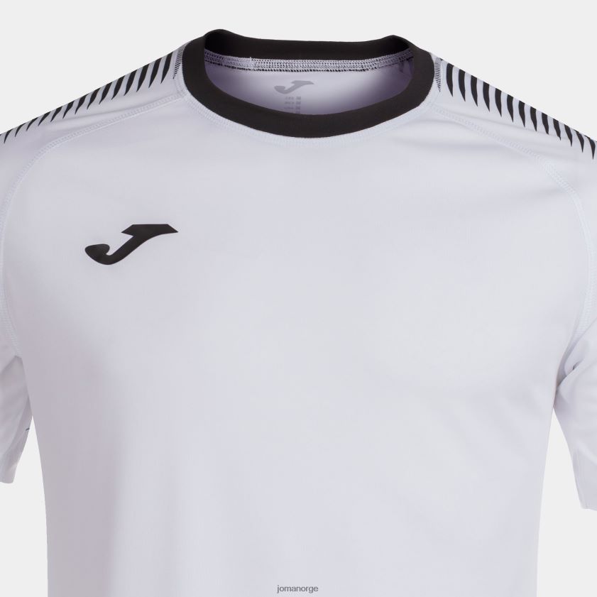nei Joma skjorte kortermet hispa iii hvit FBD0T04171 menn