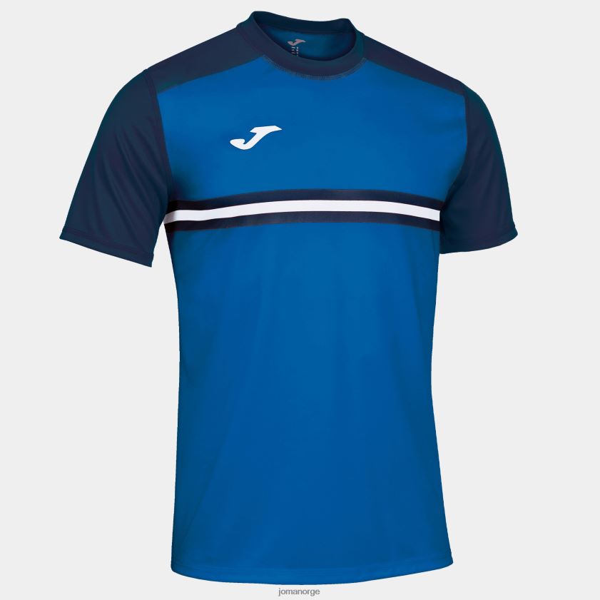 nei Joma skjorte kortermet hispa iv kongeblå marineblå FBD0T03426 menn