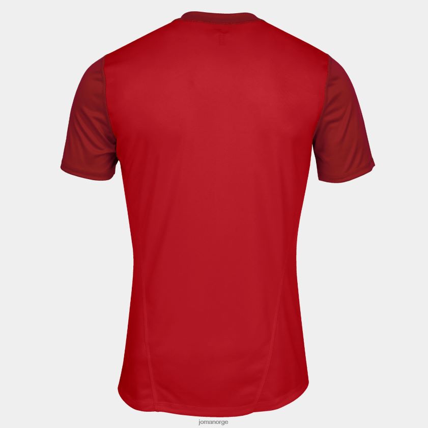 nei Joma skjorte kortermet hispa iv rød FBD0T03154 menn