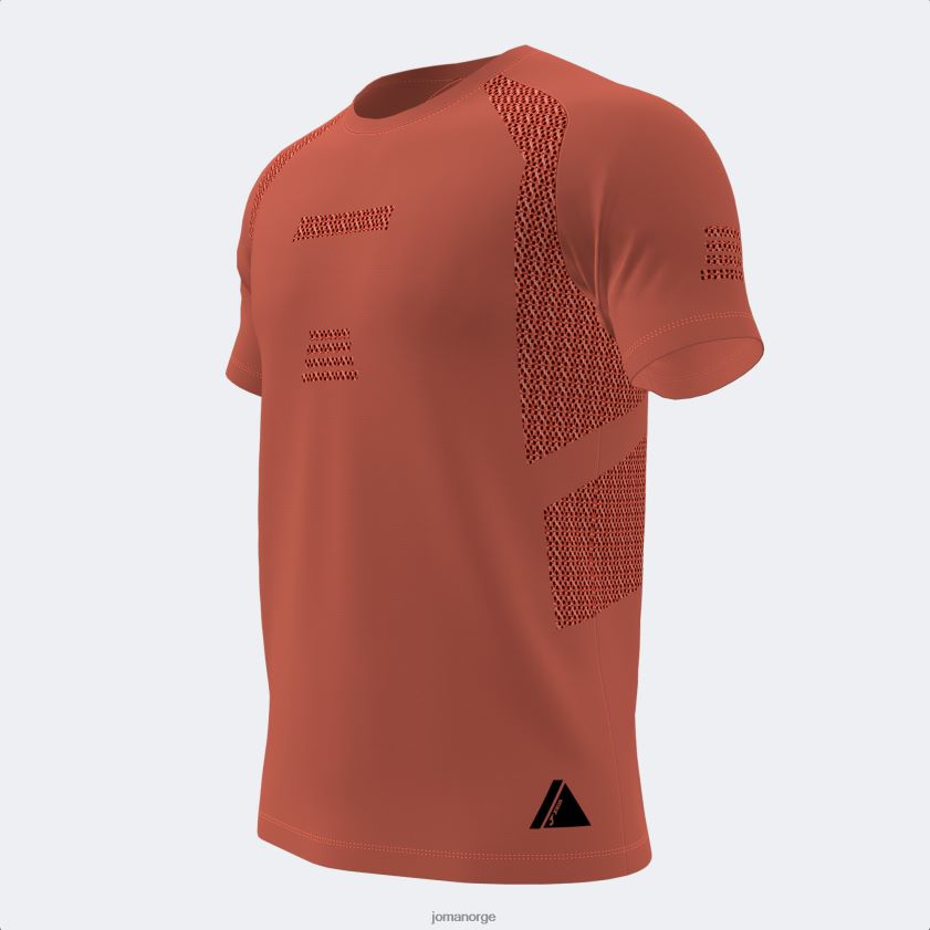 nei Joma skjorte kortermet innendørs treningsstudio rød FBD0T04758 menn