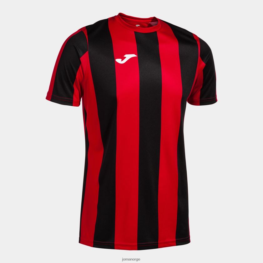 nei Joma skjorte kortermet inter classic rød svart FBD0T0411 menn