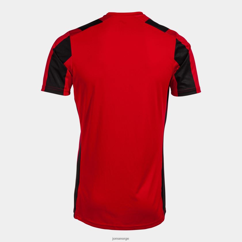 nei Joma skjorte kortermet inter classic rød svart FBD0T0411 menn