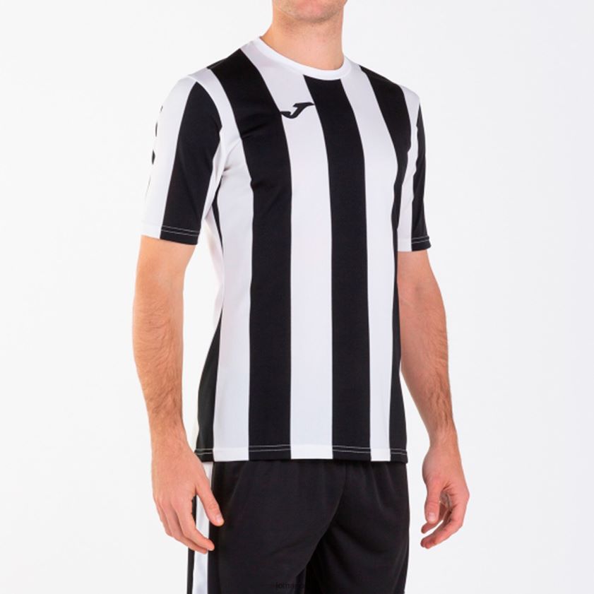 nei Joma skjorte kortermet inter hvit svart FBD0T03391 menn