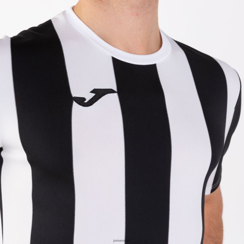 nei Joma skjorte kortermet inter hvit svart FBD0T03391 menn