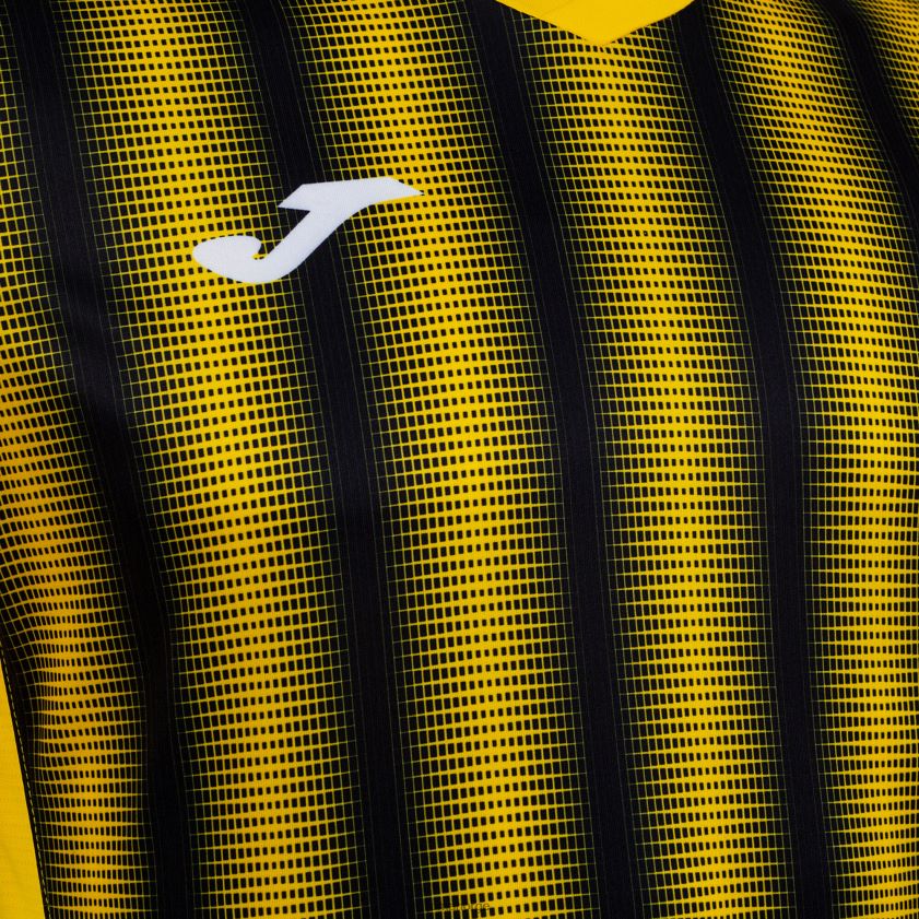 nei Joma skjorte kortermet inter ii gul svart FBD0T04648 menn