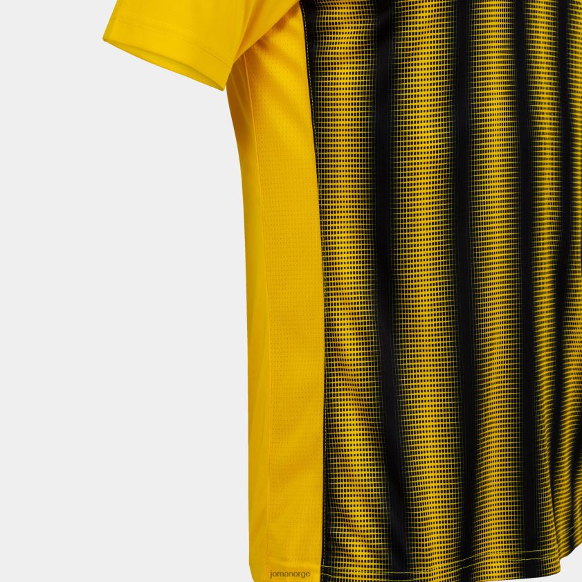 nei Joma skjorte kortermet inter ii gul svart FBD0T04648 menn