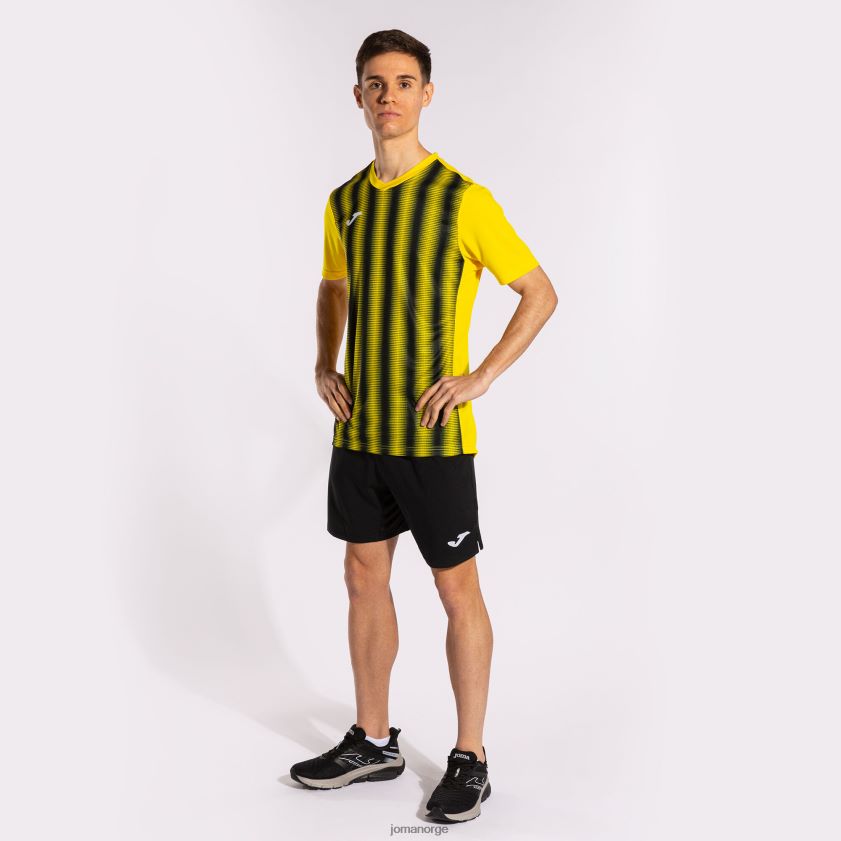 nei Joma skjorte kortermet inter ii gul svart FBD0T04648 menn