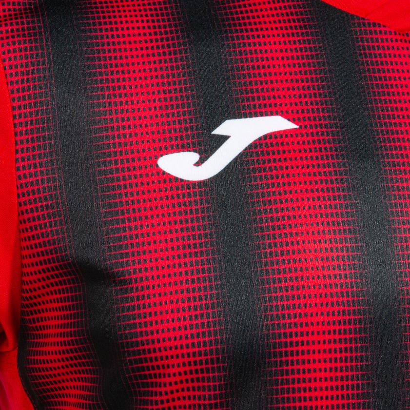 nei Joma skjorte kortermet inter ii rød svart FBD0T02899 menn