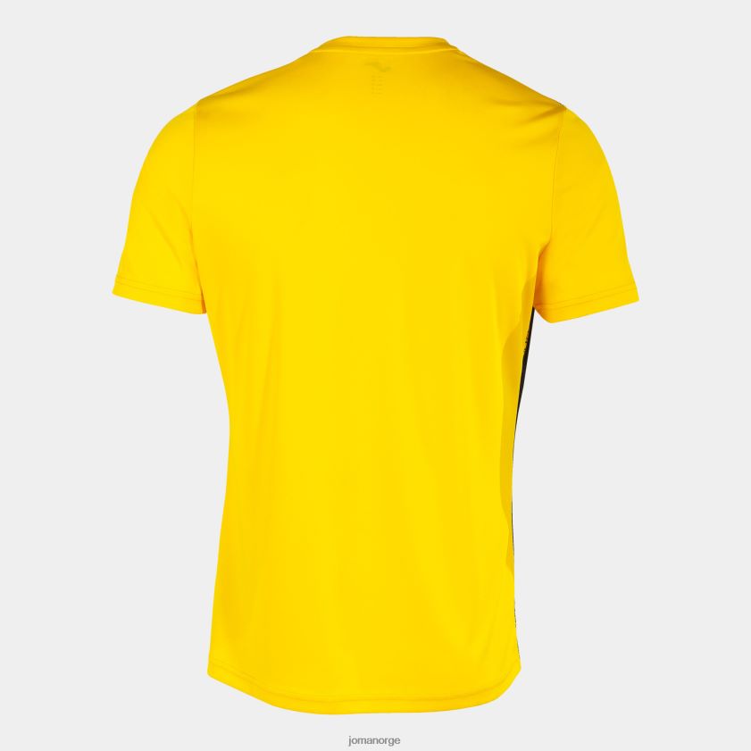 nei Joma skjorte kortermet inter iii gul svart FBD0T0409 menn