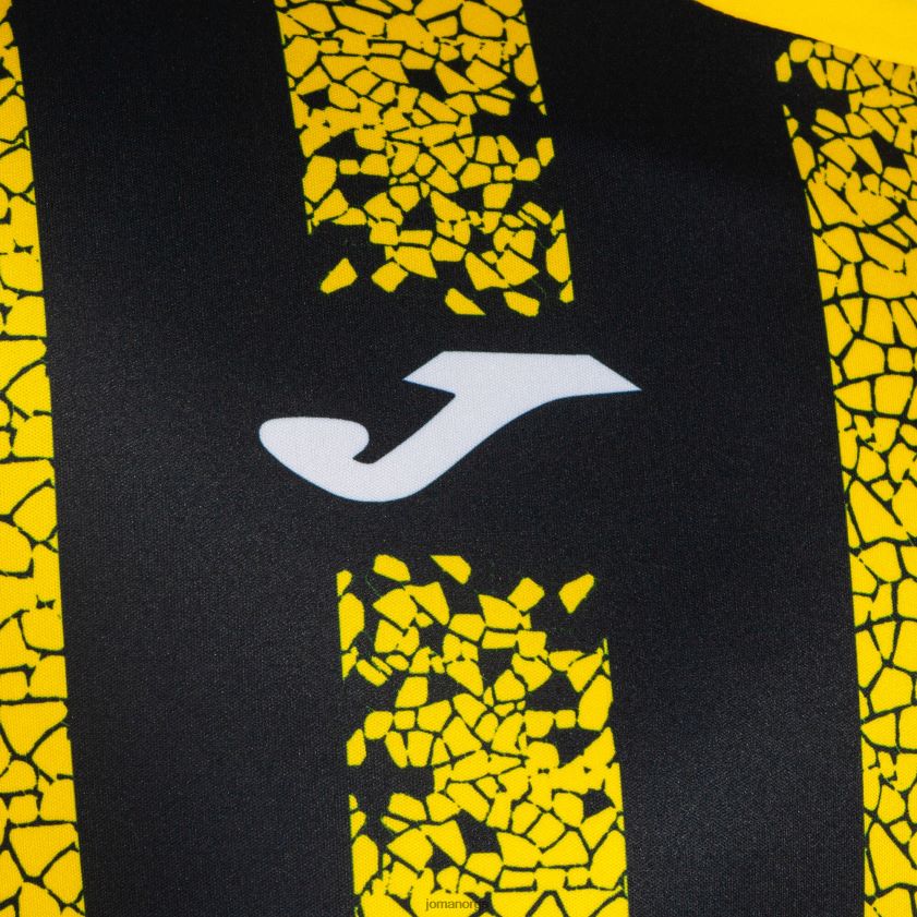 nei Joma skjorte kortermet inter iii gul svart FBD0T0409 menn