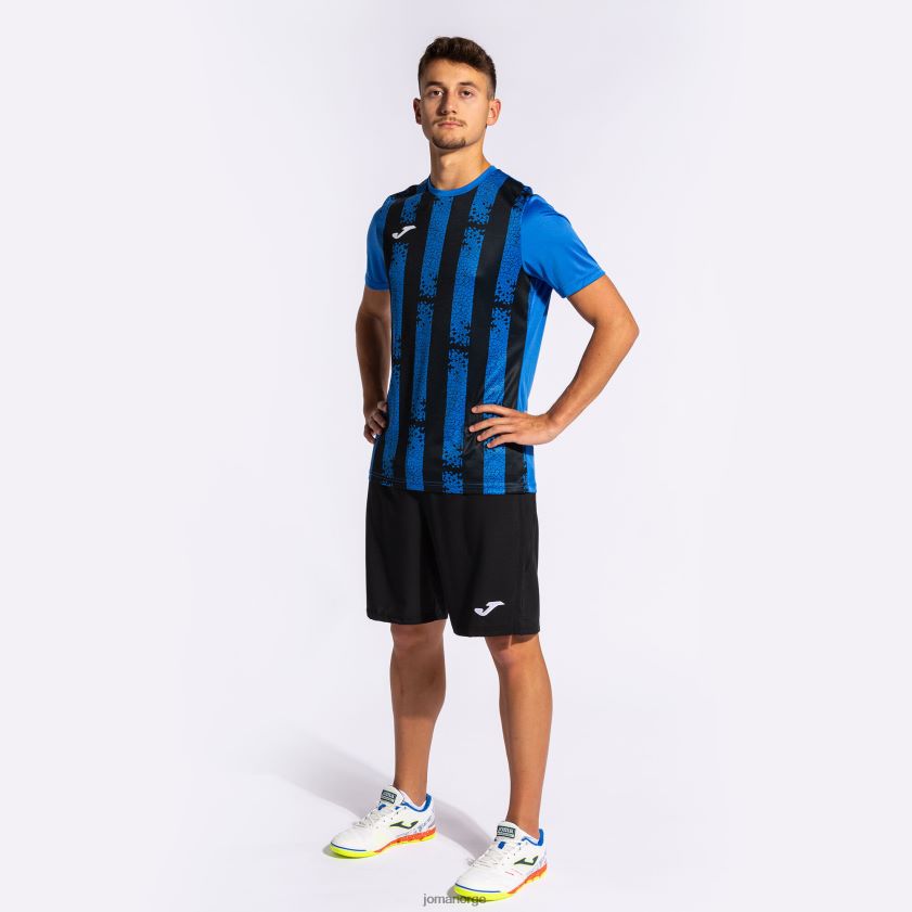 nei Joma skjorte kortermet inter iii kongeblå svart FBD0T04460 menn