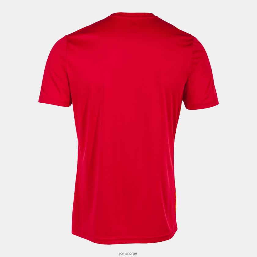 nei Joma skjorte kortermet inter iii rød gul FBD0T01129 menn