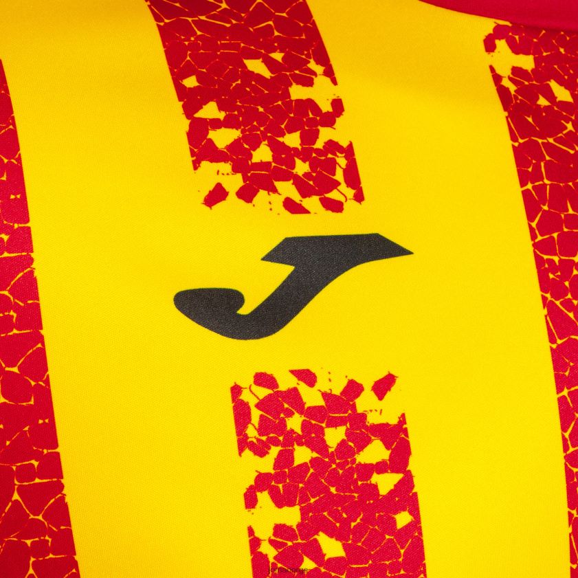 nei Joma skjorte kortermet inter iii rød gul FBD0T01129 menn