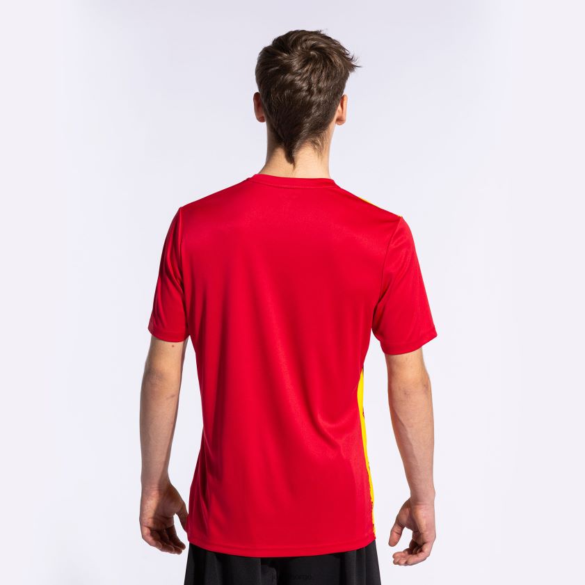 nei Joma skjorte kortermet inter iii rød gul FBD0T01129 menn