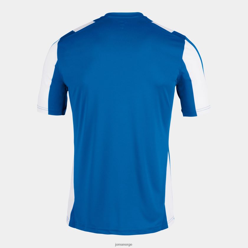 nei Joma skjorte kortermet inter kongeblå hvit FBD0T03382 menn