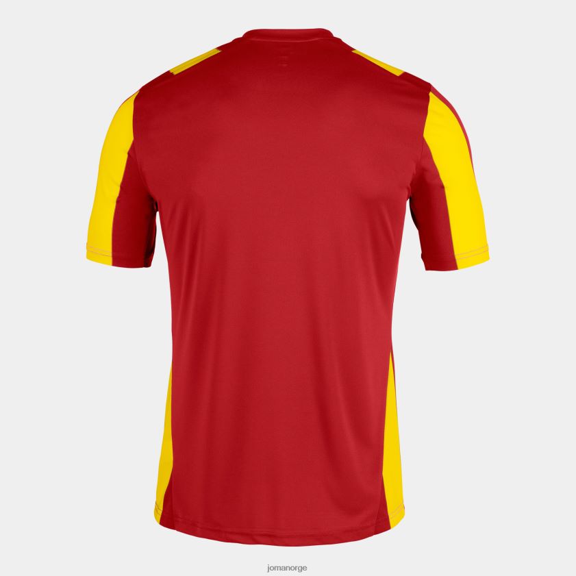 nei Joma skjorte kortermet inter rød gul FBD0T03127 menn