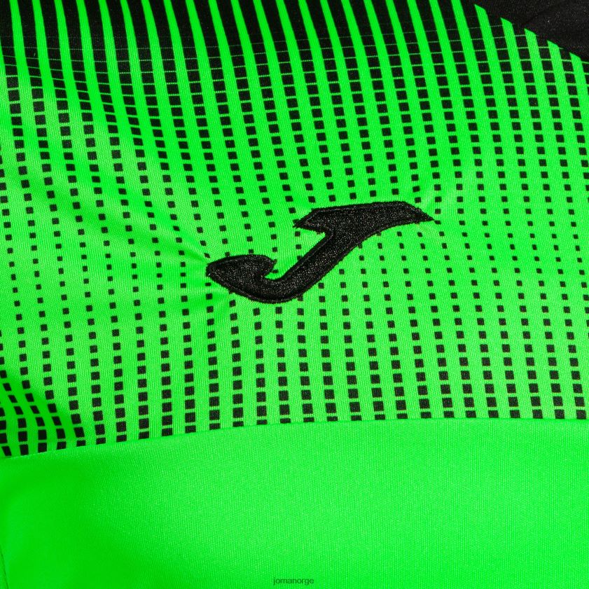 nei Joma skjorte kortermet øko supernova fluorescerende grønn svart FBD0T0911 menn