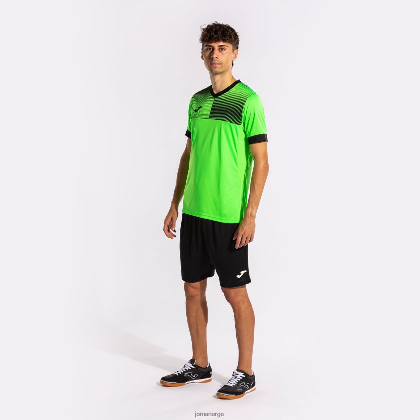nei Joma skjorte kortermet øko supernova fluorescerende grønn svart FBD0T0911 menn