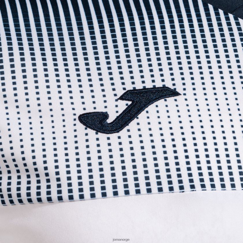 nei Joma skjorte kortermet øko supernova hvit marineblå FBD0T0222 menn