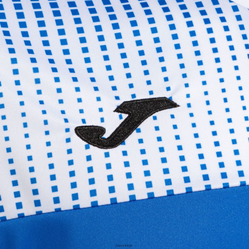 nei Joma skjorte kortermet øko supernova kongeblå hvit FBD0T04474 menn