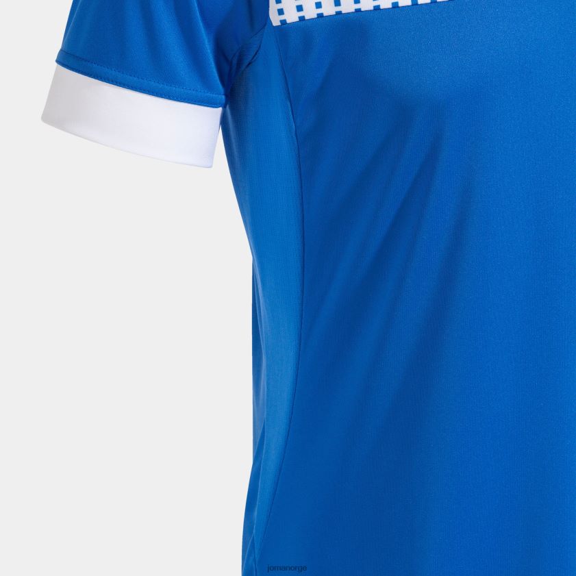 nei Joma skjorte kortermet øko supernova kongeblå hvit FBD0T04474 menn