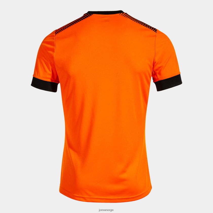 nei Joma skjorte kortermet øko supernova oransje svart FBD0T0181 menn