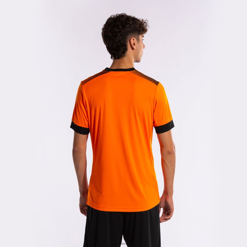 nei Joma skjorte kortermet øko supernova oransje svart FBD0T0181 menn