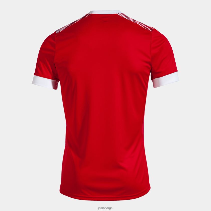 nei Joma skjorte kortermet øko supernova rød Hvit FBD0T01188 menn