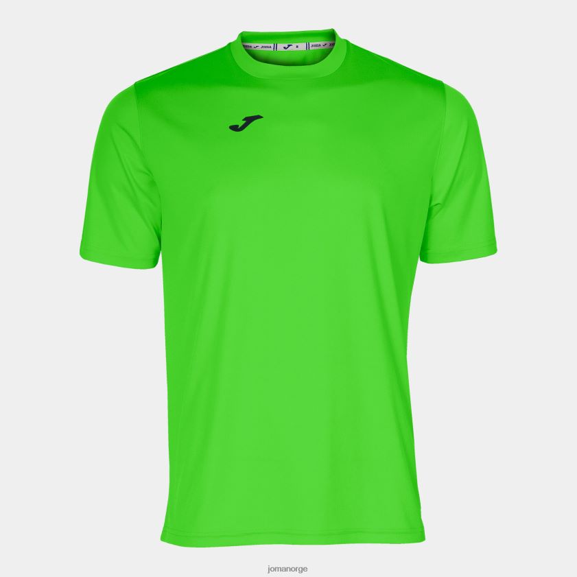 nei Joma skjorte kortermet kombi fluorescerende grønn FBD0T02933 menn