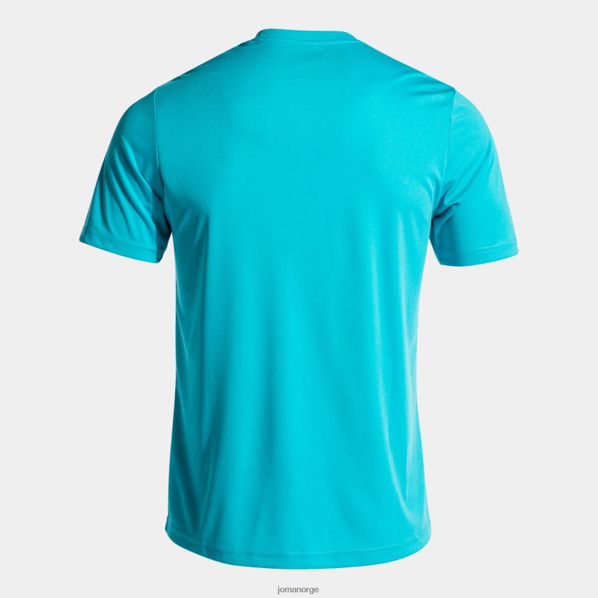 nei Joma skjorte kortermet kombi fluorescerende turkis FBD0T0260 menn