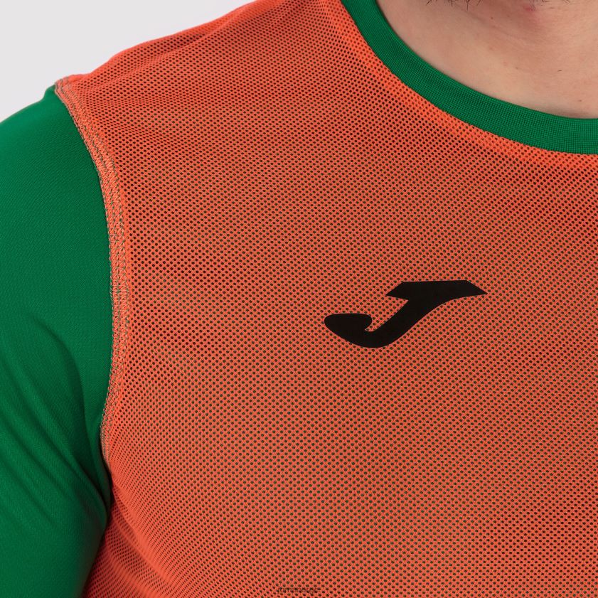 nei Joma skjorte kortermet kombi grønn oransje FBD0T0769 menn