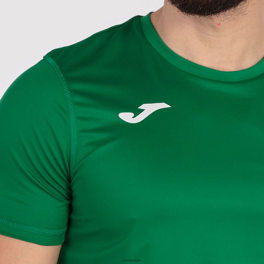 nei Joma skjorte kortermet kombi grønn oransje FBD0T0769 menn