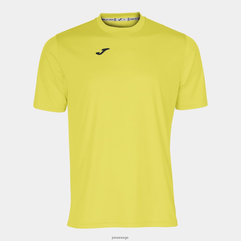 nei Joma skjorte kortermet kombi gul FBD0T0270 menn