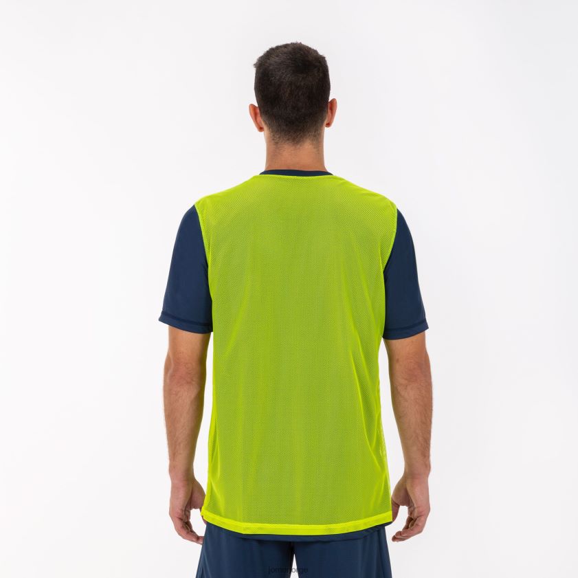 nei Joma skjorte kortermet kombi marineblå gul FBD0T0317 menn